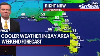 Tampa weather: Cooler in Bay Area