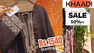 Khaadi Sale 2024 ll Rs.1540 Only 😱🥳😱