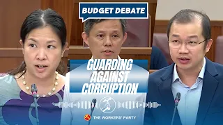 Budget Debates - MP He Ting Ru & MP Louis Chua on guarding against corruption.