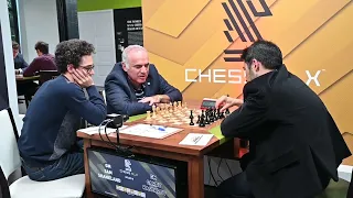 Garry Kasparov & Hikaru & Fabiano analyze part2 Chess9LX 2023