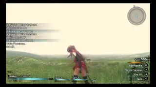 Cinque Picking At Her Ass (Final Fantasy Type-0 HD)