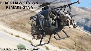 "Black Hawk Down" - GTA V - Machinima