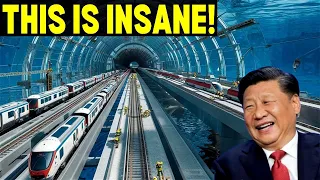 China Shocks The World With This, Unveils World's Mega Undersea Tunnel Breaking All Records