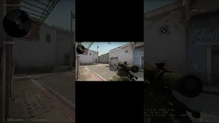 Топовый прострел бокса на Dust 2!#shorts