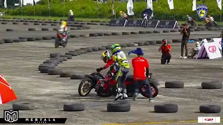 🔥🔥POWERPRIX 🔥🔥 Kelas Bebek 4T 150cc Standar Pabrik  (U 16) | Lanud Tabing Padang 2023