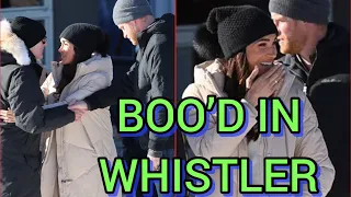 EMBARRASSING-Harry& Meghan get Boo’d at Invictus Whistler