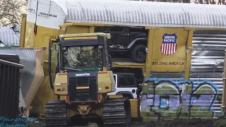 Aftermath And Cleanup Of Norfolk Southern Train Derailment In Ravenna, Ohio