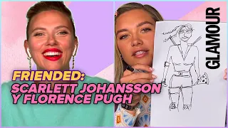 Scarlett Johansson y Florence Pugh hablan sobre Black Widow | Glamour México y Latinoamérica