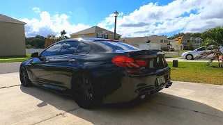 bmw 640i gran coupe exhaust sound (cold start)