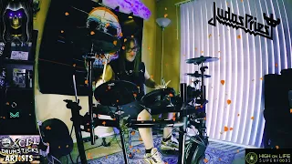 JUDAS PRIEST- FIRE POWER Drum Cover HD #drumcover #judaspriest #heavymetal #covervideo #firepower