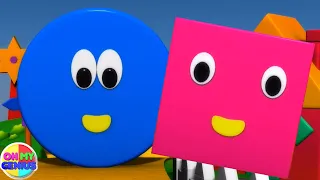 Shapes Song, We Are Shapes, Baby Rhyme and Cartoon Video