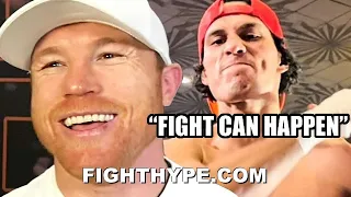 CANELO GIVES DAVID BENAVIDEZ GREAT NEWS; SAYS PLANT BEATING "NO COMPARISON" BUT FIGHT "CAN HAPPEN"