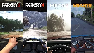 Evolution of Driving in Far Cry Series