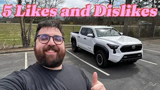 2024 Toyota Tacoma 1,000 Mile Review: 5 likes & 5 Dislikes