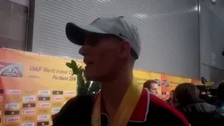 Sam Kendricks After Silver in Pole Vault at World Indoors 2016