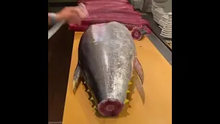 Разделка тунца