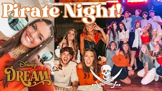 PIRATE NIGHT ON THE DISNEY DREAM | 25th Silver Anniversary Disney Dream | 8-night Med Cruise Day 5