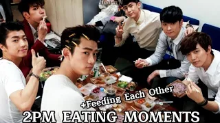 2PM Eating Compilation + Feeding Each Other Moments