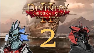 Divinity: Original Sin 2 — Making Friends and Starting Fights — Part 2 [Splitscreen Co-op]