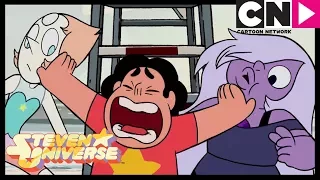 Steven Universe | Amethyst and Pearl Won't Stop Arguing | Giant Woman | Cartoon Network