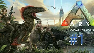 Ark Survival Evolved #1 ,(Прохождение на PS4 pro ) #начало .