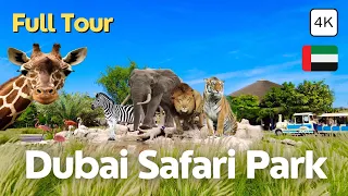 Dubai Safari Park! Shows, Attractions & More! SPECTACULAR Zoo Tour | Tourist Attraction 4K 🇦🇪