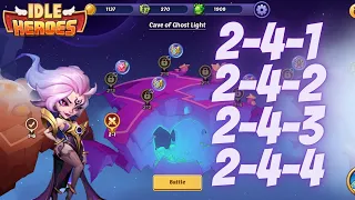 IDLE HEROES - CAMPAIGN STAGES 2-4-1 TO 2-4-4