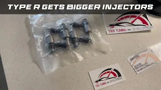 Civic Type R (Fk8) Fuel Injector Upgrade Installation