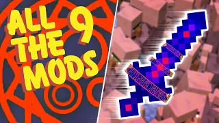 All The Mods 9 Modded Minecraft EP20 Mahou Tsukai Morgan Sword ONE TAP EVERYTHING