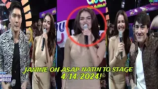 JANINE GUTIERREZ BACK ON ASAP STAGE TODAY!! 4-14-2024!