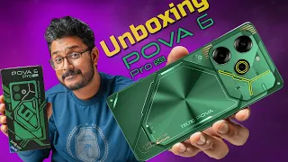 Tecno POVA 6 Pro 5G Unboxing in ಕನ್ನಡ⚡Dimensity 6080 5G, FHD+ AMOLED 120Hz, 108MP+32MP, 6000mAh+70W