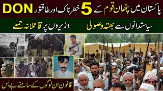 Who Are The Top 5 Most Powerful & Wanted Dons Of Pathan Family In Pakistan? Seyast e Pakistan