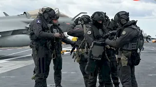 Exercice SCORPION - Projection de forces spéciales depuis le groupe aéronaval