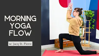 10 min Morning Feel Good Yoga Flow w/ Jacq St. Pierre | COLE CHANCE YOGA