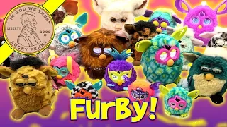 Furby Collection Bin Day! - Over 40 Tiger & Hasbro Furby - 1998, 2005 & 2012!