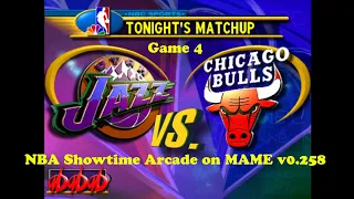 NBA Showtime Arcade on MAME v0.258 (Game 4)