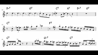 Lee Morgan - Blues March transcription