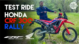 Δοκιμάζω στο χώμα το Honda CRF300 RALLY