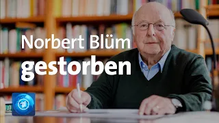 Norbert Blüm gestorben