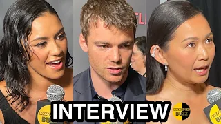 THE NIGHT AGENT RED CARPET INTERVIEW: Gabriel Basso, Luciane Buchanan, Hong Chau, and More