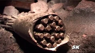 Inside Chernobyl's old Sarcophagus / shelter