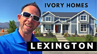 Luxury Model Home Tour - The LEXINGTON by Ivory Homes in Utah #hometour #utahhomebuilders