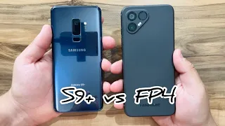 Fairphone 4 vs Samsung Galaxy S9 Plus