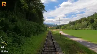 Een cabine rit in Slovenië - Van Velenje naar Celje | A cab ride in Slovenia - From Velenje to Celje