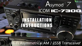 LeRoy's Asymod 7 Icom IC 7300 Installation Instructions