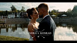 ♡ WEDDING TRAILER ♡ Aleksandra & Konrad ♡ - Dom Weselny Nad Stawem  Zespół Play & Dance (Toporki)