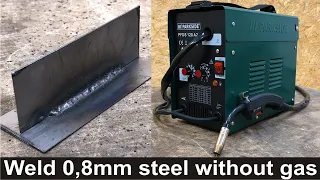 PARKSIDE ® PFDS 120 A2 Weld 0,8mm steel without gas / Test flux welding machine