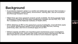 Breaking into the NIH - considering early career research grants
