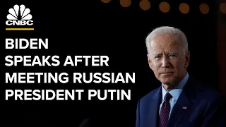 Biden holds press conference after bilateral meeting with Russian President Putin — 6/16/21