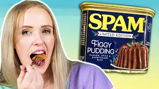 Irish People Try American SPAM